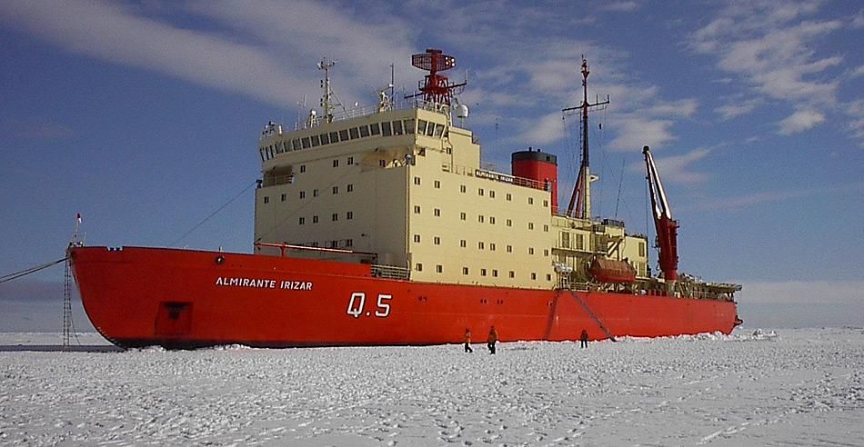 Chaos um Argentinischen Eisbrecher